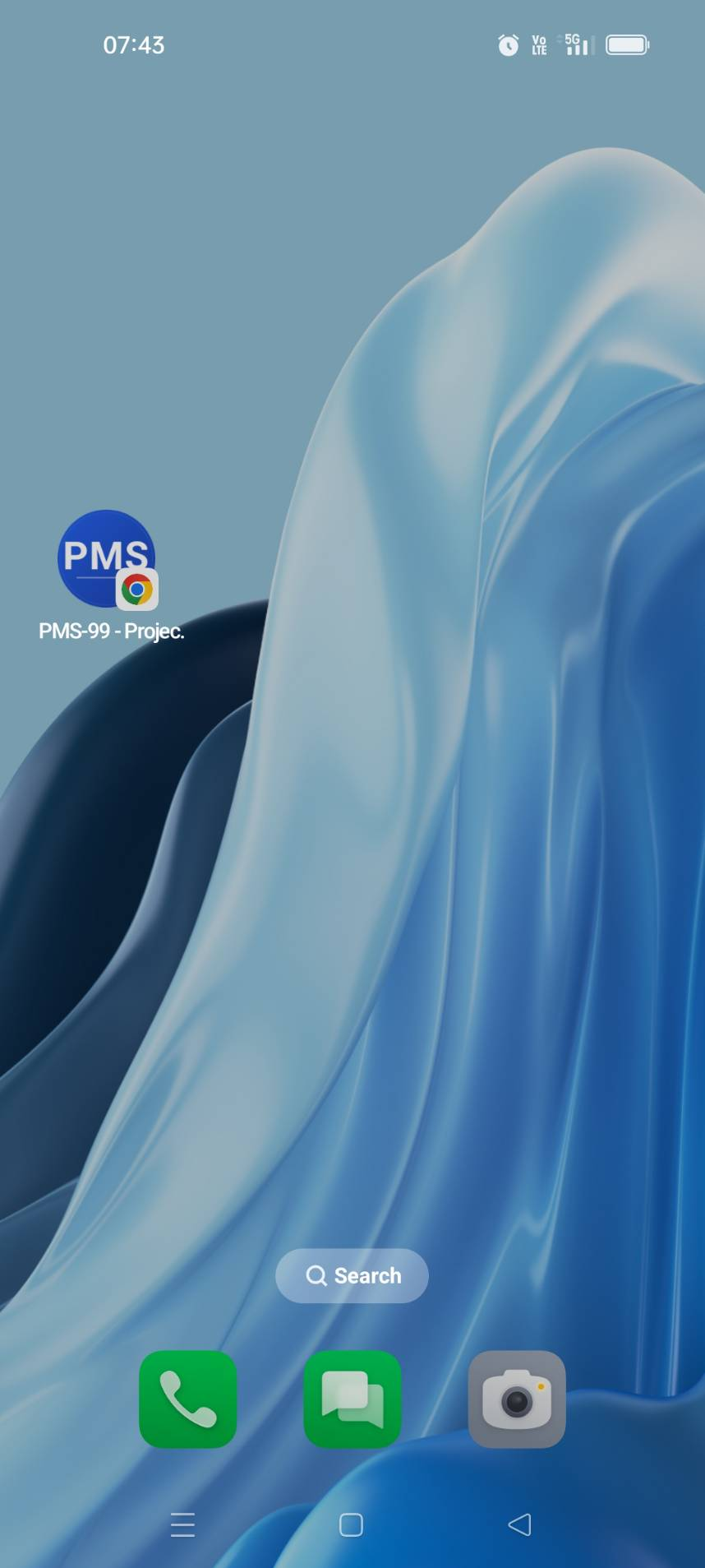 ไอคอนถูกเพิ่มบนหน้าโฮมแล้ว